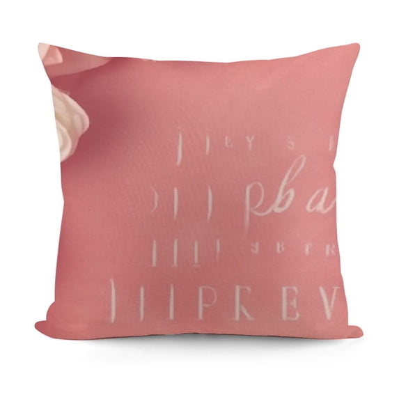 YINGXI Happy Mother’s Day Pillow Covers pring Pink Flowers Leaves with Best Mommy Ever Love Heart Farmhouse Decorative Cushion Cover Cotton Linen Mom Grandma Gifts 12x12in