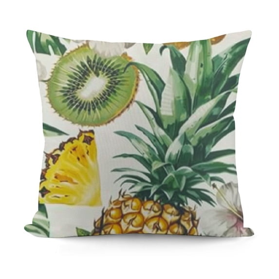 YINGXI Hello Throw Pillow Covers Decorative Pillow Cases Polyester Linen Outdoor Cushion Covers for Sofa Bed Home Decor 22x22in