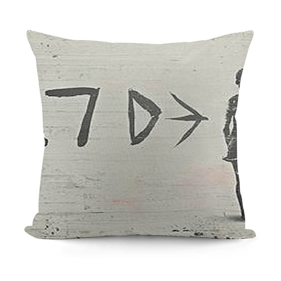 YINGXI Home Decorative Quote Words Throw Pillow Case Cushion Cover for Sofa Couch Tribal Girl Nursery Art Decor, Be Kind Be Brave Decoration, 3 Arrows Pink and Grey, 20x20in