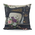 thumbnail image 1 of YINGXI Hopyeer European This is My Happy Place with Sewing Machine Throw Pillowcase Sofa (RE-) 20x20in, 1 of 5