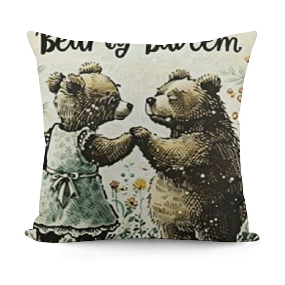 YINGXI I Would for You Sister Ever Throw Pillow Case, Funny Sister Gift, Sister Birthday Gift, Sister Throw Pillow Case, for Sofa Couch Bed 12x12in