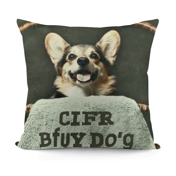 YINGXI It's Not Dog Hair It's Glitter Throw Pillow Case, Dog Lovers Gifts, Lovers Gifts, Funny Decor, Gifts for , Mom, Cushion Cover for Sofa Couch 22x22in