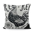 thumbnail image 1 of YINGXI  Just A Girl Who Loves Chicken Throw Pillow Case,Silhouette Chicken Decorative Cushion Cover for Farmhouse Living Room Girls Room, for Chicken Lovers Girls Kids Daughter 18x18in, 1 of 5