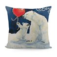 thumbnail image 1 of YINGXI Me and My Mom Pillow Cover, Mother Bear and Throw Pillow Cover, Meaningful Gifts for Mom, ,, Ideas for Mom Flannel Pillow Covers 24x24in, 1 of 5