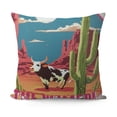 thumbnail image 1 of YINGXI  Neon Moon Rodeo Decor Decorations Throw Pillow Covers case  18x18in, 1 of 5