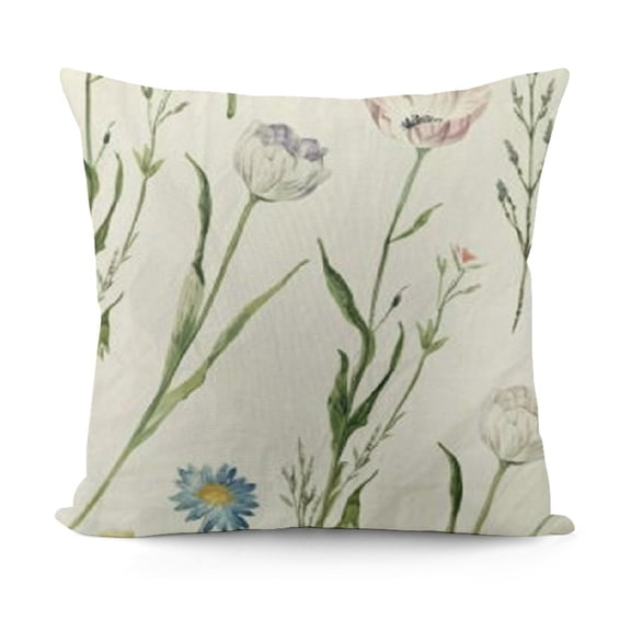 YINGXI Oh. Hello Home Sweet Home Throw Pillow Covers, Stripes for Sofa Couch 12x12in