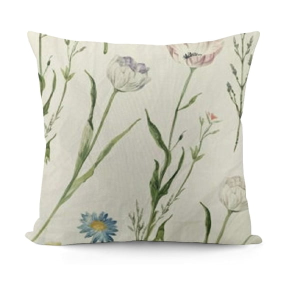 YINGXI Oh. Hello Home Sweet Home Throw Pillow Covers, Stripes for Sofa Couch 18x18in