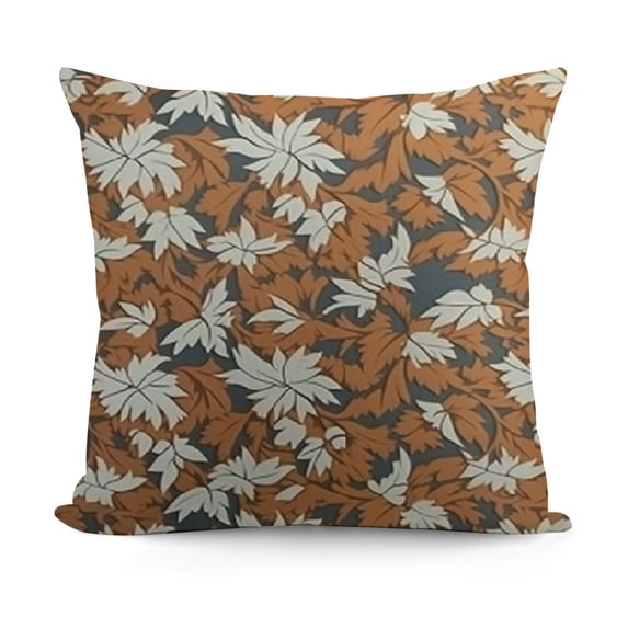 YINGXI Orange Covers Flower Pillow Cases Decorative Cushion Covers for Sofa 12x12in