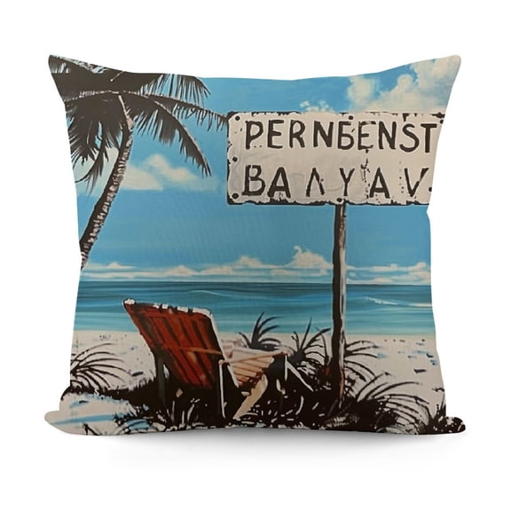 YINGXI Pillow Covers, Not My Problem Anymore, for Dad Mom Pillow Covers Coworkers for Fathers Mothers Day Birthday Flannel Pillow Covers 20x20in