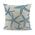 thumbnail image 1 of YINGXI Pillow Covers Ocean Themed Blue Throw Pillow Covers Outdoor Decoration,Summer Decor Pillowcase Linen Decorative Cushion Case for Sofa Couch 12x12in, 1 of 5