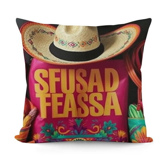 YINGXI Pillow Covers Sombrero Squad Throw Pillow Covers a Home Sofa Bedroom Decor Pillowcase Cushion Case Farmhouse Decorations 24x24in