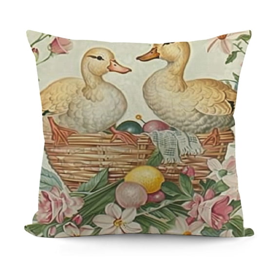 YINGXI Pillow Covers Throw Pillow Case Watercolor Flower Decorative Pillow Case Cushion Cover for Farmhouse Home Sofa Decoration 22x22in