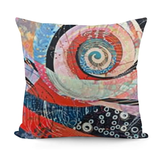 YINGXI Pillow Covers Watercolor Flowers Abstract Art and Decorative Cushion Covers for Sofa Couch 20x20in