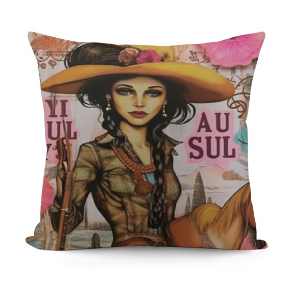 YINGXI Pink Pillow Covers , for Women Teen Girls, Room Decor, Pink Room Decor, , Pink Decor, 24x24in