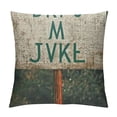thumbnail image 1 of YINGXI  Sandy Toes &amp; Salty Kisses Simple Decoration Pillow Case  24x24in, 1 of 5