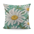 thumbnail image 1 of YINGXI  Spring Pillow Covers,Daisy Floral Bloom Decorations Seasonal Farmhouse Summer Pillow Case Decor for Sofa Couch（Green 12x12in, 1 of 5