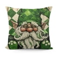 thumbnail image 1 of YINGXI St Patricks Day Pillow Covers Pillow Cases Green Decorative Cushion Covers for Couch Sofa 18x18in, 1 of 5
