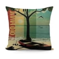 thumbnail image 1 of YINGXI  Summer Pillow Covers  Say Hello to Summer Throw Pillow Covers Summer Farmhouse Cushion Case Decor for Sofa Couch 12x12in, 1 of 5