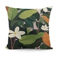 thumbnail image 1 of YINGXI  Summer Throw Pillow Covers Fruit Leaves Pillow Cases Lemon Orange Decorative Cushion Covers for Sofa Couch 12x12in, 1 of 5