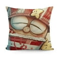 thumbnail image 1 of YINGXI  Sweet Summer Time Gnome Decorative Throw Pillow Covers, You are My Sunshine Beach Coastal Cushion Case Decor, Stripes Nautical Seasonal Home Decoration for Sofa Couch 20x20in, 1 of 5