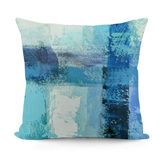 YINGXI Teal Throw Pillow Cover,Soft Velvet Decorative Cushion Cover for Sofa Bedroom Living Room (Teal) 12x12in