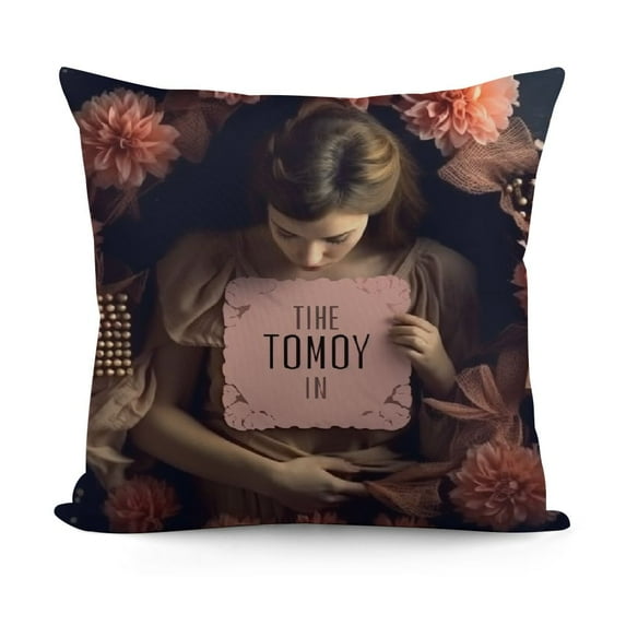 YINGXI Thank You for All The Special Little Things You Do Mom Pillow Case Appreciation Gifts for Women, Mother’s Day Birthday Gifts Flannel Throw Pillow Case 20x20in