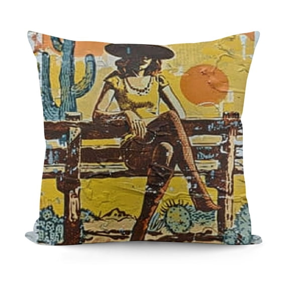 YINGXI The I Won't Throw Pillow Case, Decorative Cushion Cover for Farmhouse Living Room,Gifts for Countryside Lovers, Women Girls Gifts 20x20in