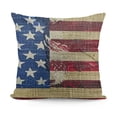 thumbnail image 1 of YINGXI Throw Pillow Cover, America Flag Decor for Sofa Couch 20x20in, 1 of 5