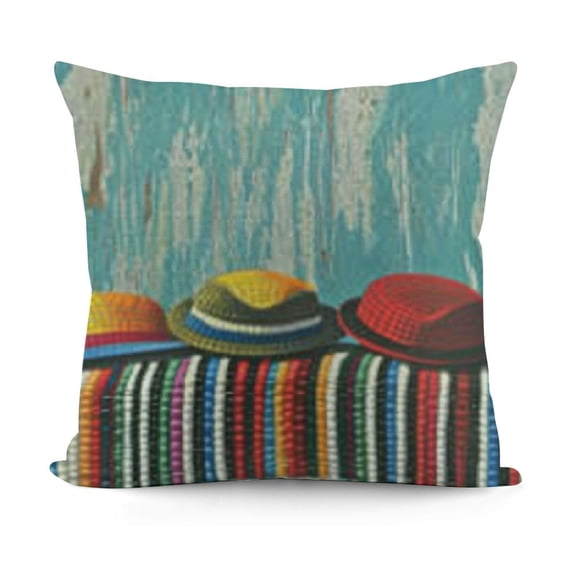 YINGXI Throw Pillow Cover Cartoon Animal Cute Peru Pillow Case 20x20in