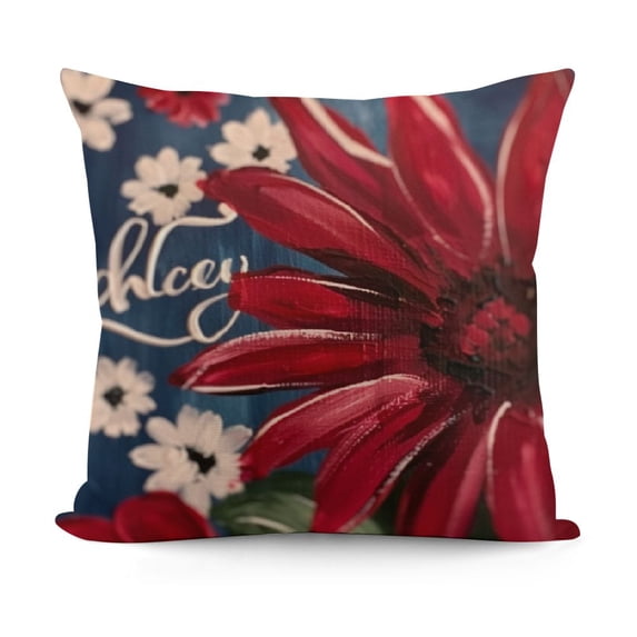 YINGXI Throw Pillow Cover, Cushion Case for Sofa Couch 24x24in