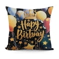 thumbnail image 1 of YINGXI Throw Pillow Cover, Gift Party Case Decoration for Sofa 18x18in, 1 of 5