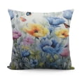 thumbnail image 1 of YINGXI Throw Pillow Cover Square Decorative Cushion Covers Rustic Wild Decor Pillowcase for Couch Sofa Bedroom Car 12x12in, 1 of 5