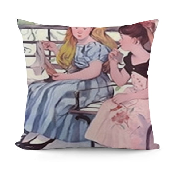 YINGXI Throw Pillow Covers Decorative Pillow Cases for Sofa Couch Famous Painting Cushion Covers 22x22in