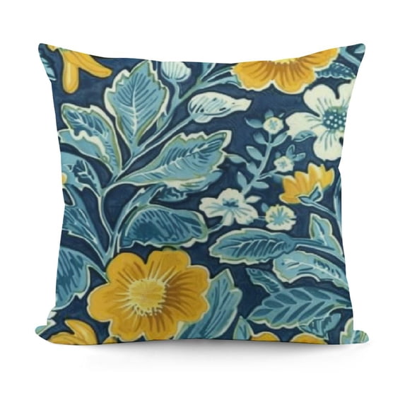YINGXI Throw Pillow Covers Floral Botanical Pillow Cases Art Vintage Decorative Cushion Covers for Sofa Couch 18x18in
