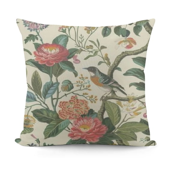 YINGXI Throw Pillow Covers Green Cottage Core Outdoor Spring Decorations Decorative Throw Pillows Cases for Home Couch Porch Decor 20x20in