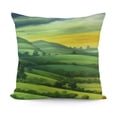 thumbnail image 1 of YINGXI  Throw Pillow Covers Home Decor Green Yellow Painting Summer Tree Spring Pillow Cases Decorative  22x22in, 1 of 5