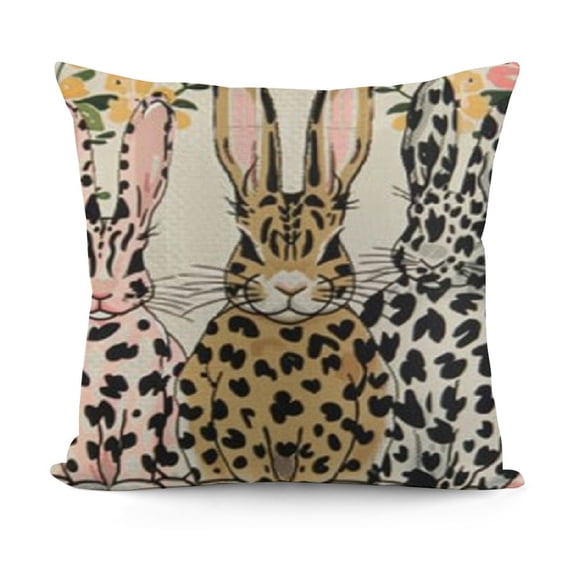 YINGXI Throw Pillow Stipes Pink Decorations for Bed Chair Sofa Couch 20x20in