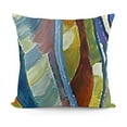 thumbnail image 1 of YINGXI  Wassily Kandinsky Abstract Pillow Covers Landscape with Two Poplars The Waterfall Painting Decorative Cushion Covers for Sofa Couch 18x18in, 1 of 5