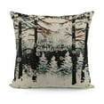 thumbnail image 1 of YINGXI Winter Decorative Throw Pillow Covers, Christmas Outdoor Pillowcase, Get Cozy Cushion Case Home Decor 24x24in, 1 of 5