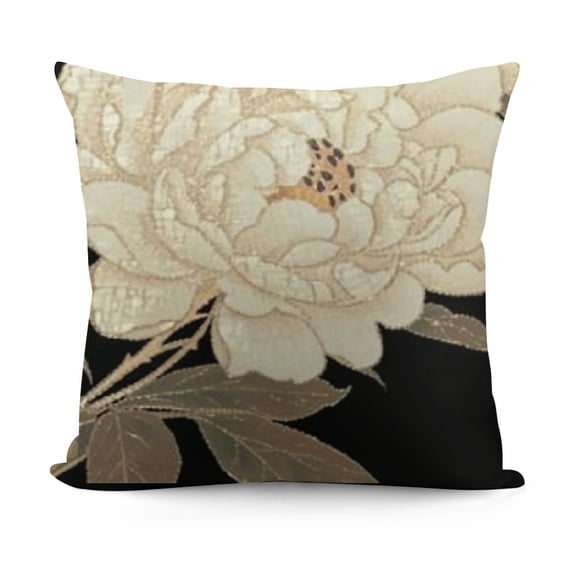YINGXI and Roses Throw Pillow Cover and Flower Pillow Case 20x20in