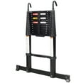 thumbnail image 1 of YINGYING  12.5FT Telescoping Ladder, Aluminum Lightweight Extension Ladder with Non-Slip Feet & Stable Hook, Slow Down Safety Function with Stabilizer Multi-Purpose Collapsible Ladder 330lb Capacity, 1 of 12