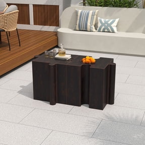 YINGYING Nesting End Table Set, Modern Modular Side Table with Interlocking Design, Small Coffee Table for Indoor & Outdoor