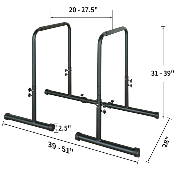 YINGYUE Adjustable Height Power Tower Pull Up Bar Stand with Detachable Foldable Weight Bench, Heavy Duty Multi-Function Dip Station Home Gym Training Equipment, 550 LBS Weight Capacity