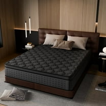 YINIX 12 inch Medium Firm Hybrid Mattress with Gel Menory Foam in a Box for Adult,Queen