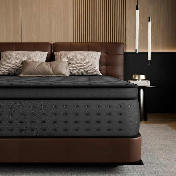 YINIX 12 inch Medium Firm Hybrid Mattress with Gel Menory Foam in a Box for Adult,Full