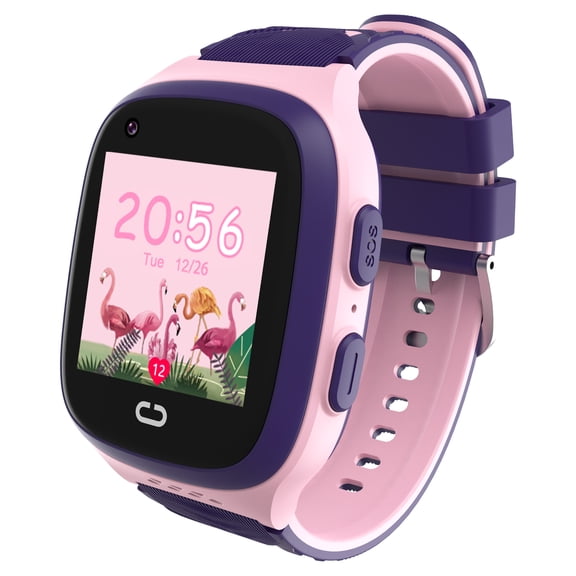 YINJIA smart GPS call student phone Watch, IP67 waterproof, 4G video call camera watch.