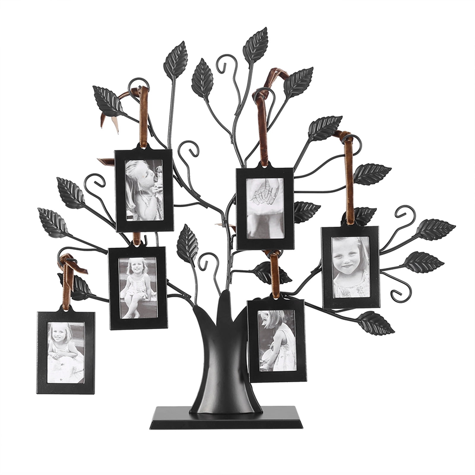 YINKUU Fashionable Family Photos Frame Display Tree with Hanging ...