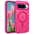thumbnail image 1 of YINLAI Google Pixel 9 Case Mag-safe Translucent Matte Magnetic Pixel 9 Case Slim Fit Shockproof Protective Phone Cases for Google Pixel 9 6.3", Hot pink, 1 of 7