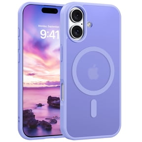 YINLAI iPhone 17 Case Compatible with Mag-safe,Translucent Matte Frosted Anti-Fingerprint Slim Shockproof Women Men Protective Case for iPhone 17 6.3",Purple