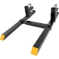 YINTATECH 60" 4000lbs Clamp on Pallet Forks Heavy Duty Tractor Forks